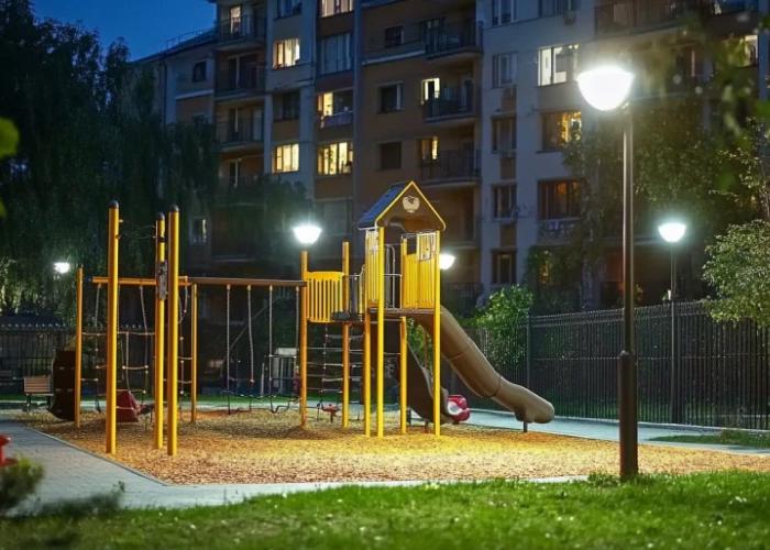 освещение детской площадки жилищного комплекса