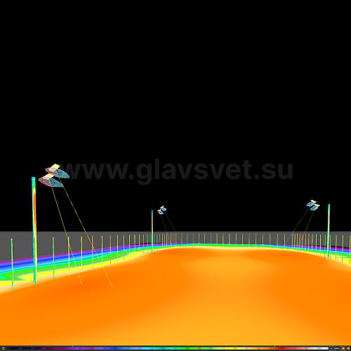 консольные светильники для спортплощадки
